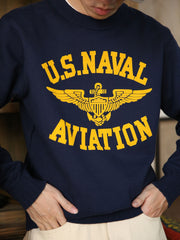 U.S.NAVY 裏フリース クルーネックスウェット