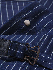 WABASHバッティック インディゴベスト