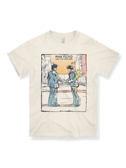 Pink Floyd Tシャツ前面の『Wish You Were Here』カバーアート