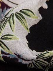 PLAME AUBE|中国風 東洋龍 黒アロハシャツ