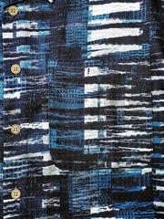 青いフィルム風 アロハシャツ