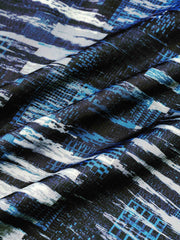 青いフィルム風 アロハシャツ