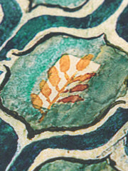 PLAME AUBE|ヴィンテージ 緑色アロハシャツ