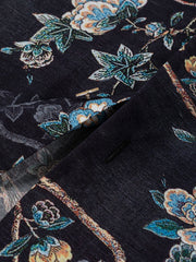 PLAME AUBE|ブラック花柄 アロハシャツ