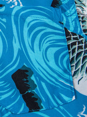 鯉柄 アロハシャツ