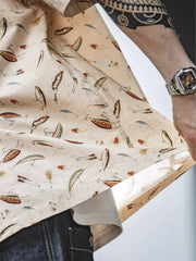 スラブコットン ルアーフィッシング キューバシャツ