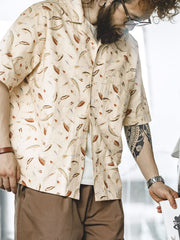 スラブコットン ルアーフィッシング キューバシャツ