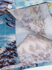 中国プリント柄アロハシャツ