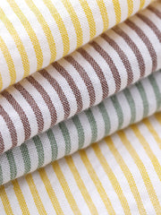 ストライプ柄 キューバシャツ