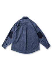 プラントインディゴパッチワークワークシャツ