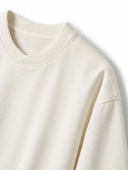 スリーブタブ ロングスリーブTシャツ オフホワイト