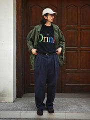 レインボー ロゴ Drk&Thk Tee