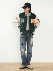 REMAKE ダメージ加工 デニムパンツ