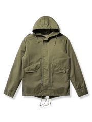 取り外し可能ライナー付きM51ミリタリーコートの製品イメージ