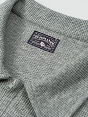 レトロワッフルポロシャツ