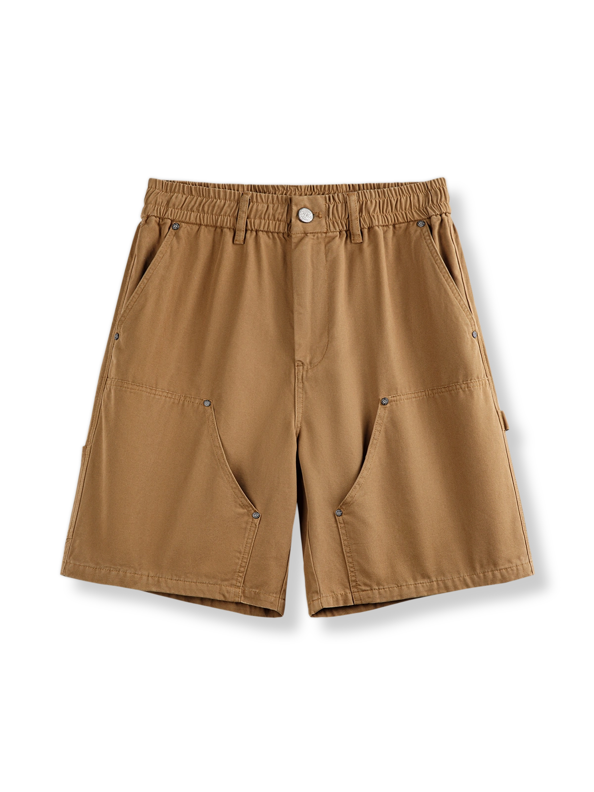 クラシックアメリカン伐採作業用パンツ風のダブルニーワークショーツ。