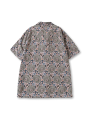 レトロフローラルアロハシャツ