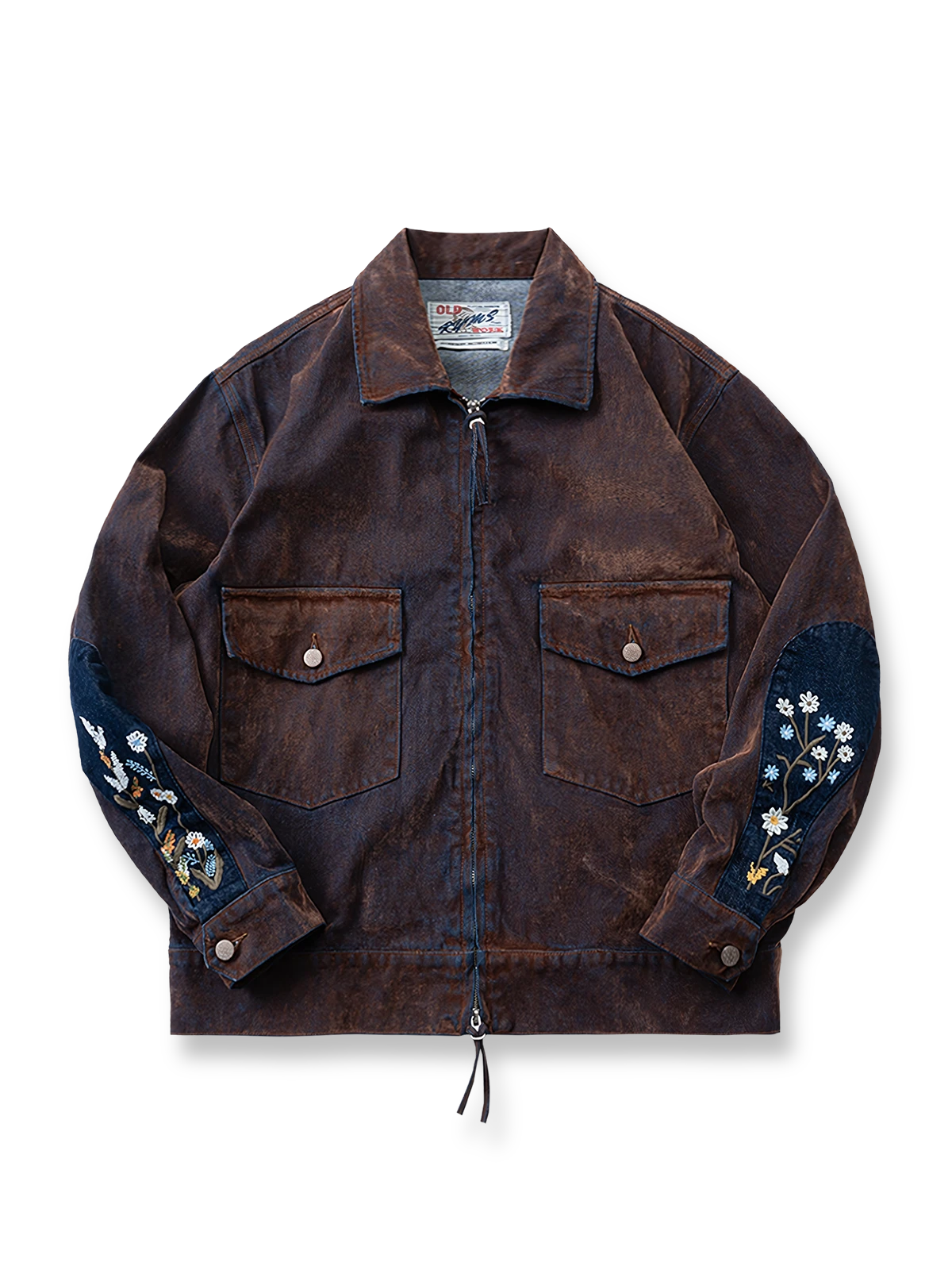 レトロウォッシュ加工を施したワークジャケット