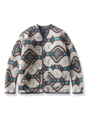 リバーシブル仕様の民族風ジャケット