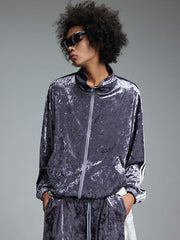 ベロア スポーツジャケット