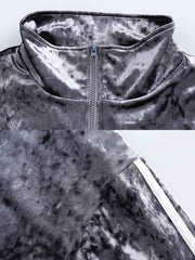 ベロア スポーツジャケット