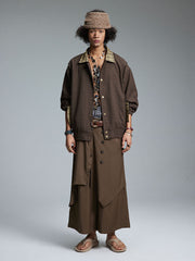 コントラストカラー ジャケット