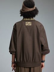 コントラストカラー ジャケット