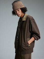 コントラストカラー ジャケット