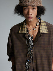 コントラストカラー ジャケット