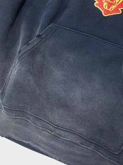 Risky|スプレーダイ破れヴィンテージフリーススウェット