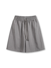 SALT&PEPPER レトロブレザーショーツ全体像(水墨ブルー/薄暮グレー)