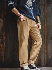 セルビッジ ラウデニム ストレートジーンズ