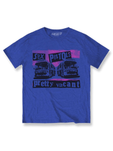 Sex Pistols Tシャツ前面の『Pretty Vacant』デザイン、パンクスタイル