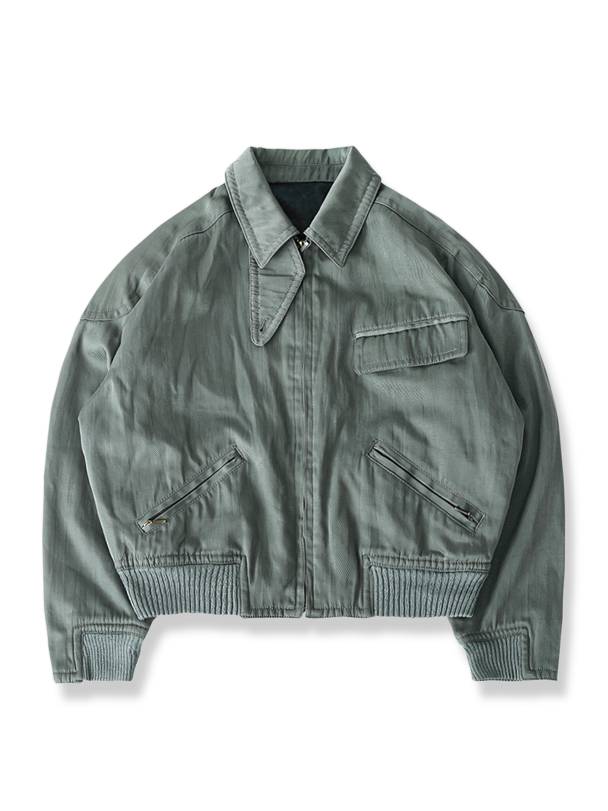 ショート丈フライトジャケットの製品イメージ