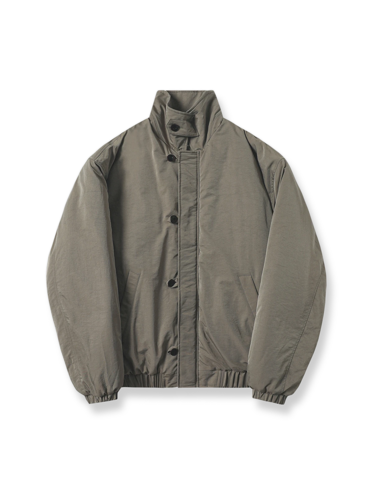 サイドバックル付き中綿ジャケット