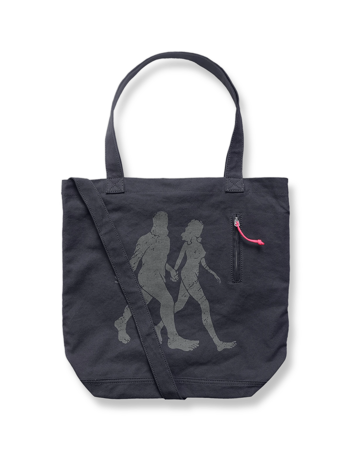 ウォッシュ加工キャンバスと3WAY仕様の通勤ショルダーバッグ。