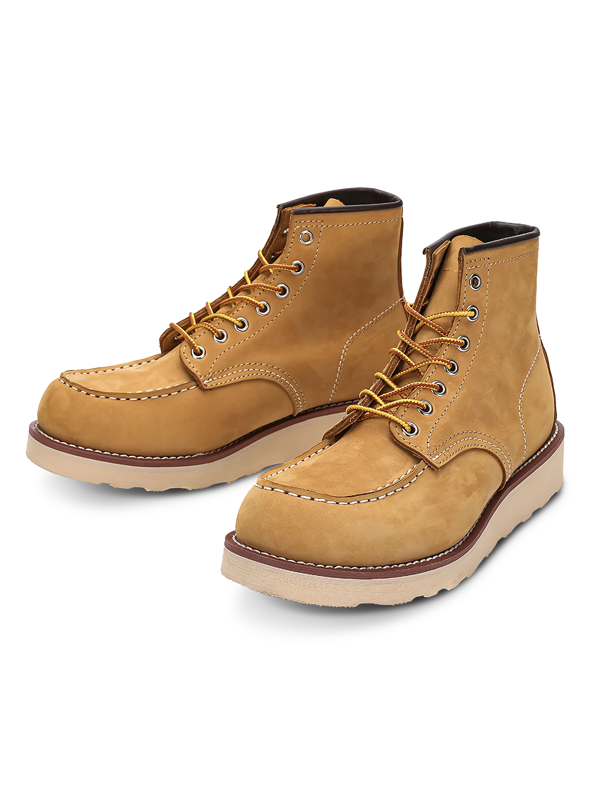 6色展開のトップレイヤーレザーを使用したクラシックワークレザーブーツ。