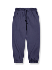 無地ドローコードスウェットジョガーパンツ。