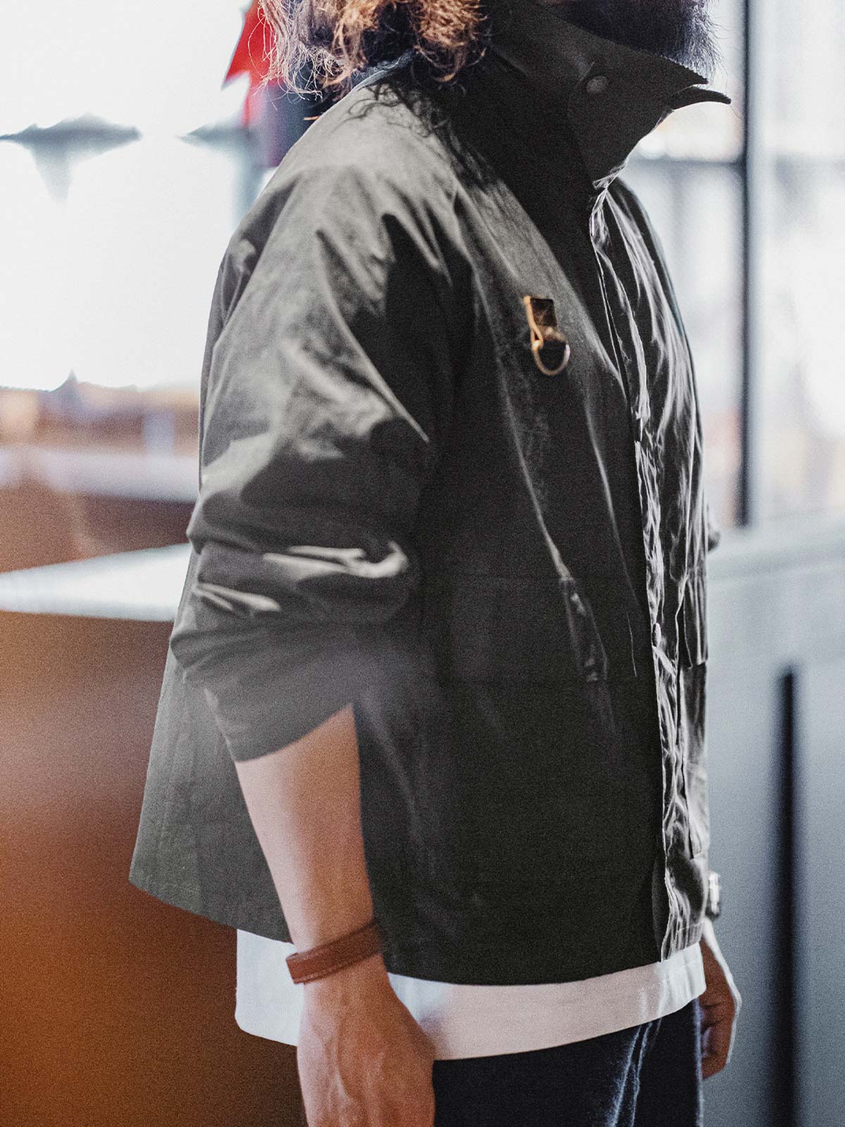 ジャケット着用時のヴィンテージスタイルコーディネート