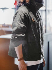 ジャケット着用時のヴィンテージスタイルコーディネート