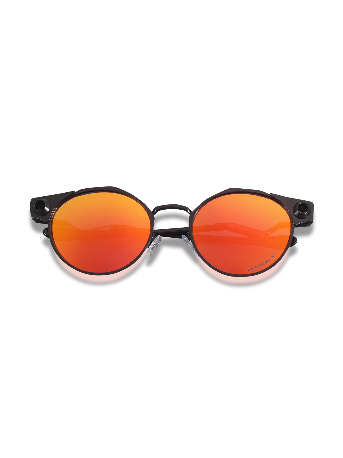 ステンレススチールフレームとスプリングテンプルのスポーツミラーサングラス