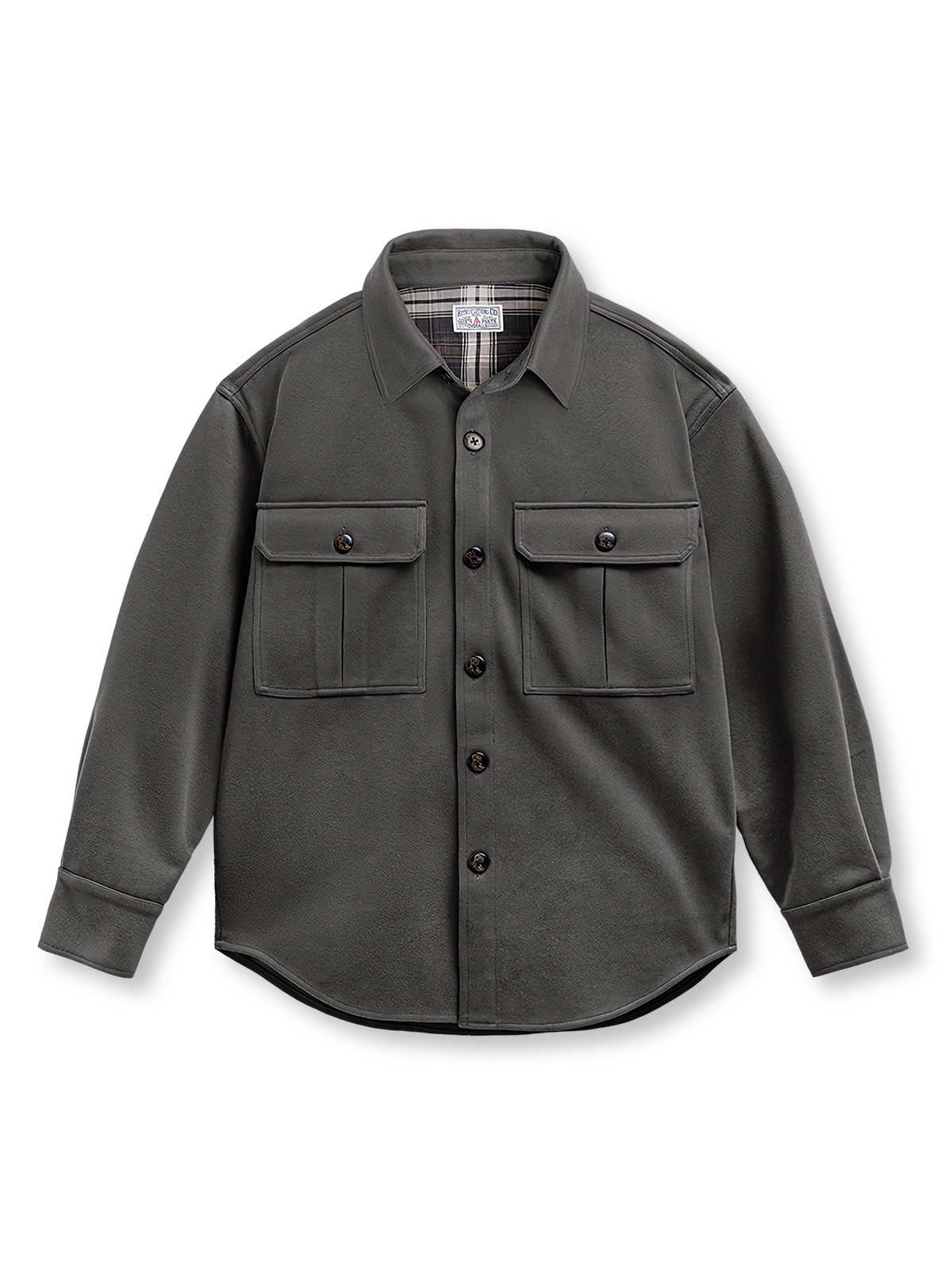 スターリースカイウール混長袖シャツ