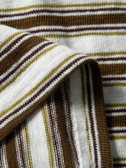 VインサートボーダーポケットTシャツ