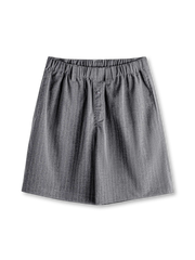 縦ストライプイージーショーツ