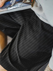 縦ストライプイージーショーツ