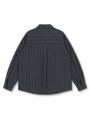 ストライプワークシャツ