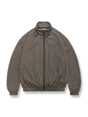 深緑の立ち襟ジャケットのイメージ