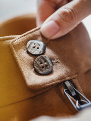 スエード調 ハリントン G9 ジャケット