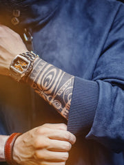 スエード調 ハリントン G9 ジャケット