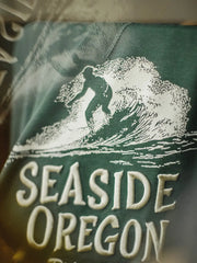 サーファーエンブロイダリープリントTシャツ